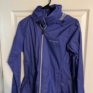 Columbia rain coat
